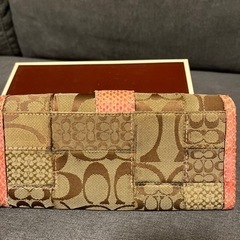 coach長財布の画像