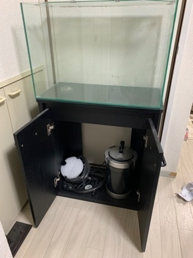 水槽、水槽台、フィルター