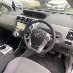 ⭐︎人気ハイブリッド車⭐︎プリウスα！車検付きなのでそのまま乗って帰れます！の画像