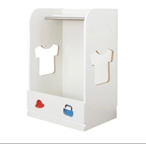 充英アート｜知育　おかたづけしたくなるハンガーラック