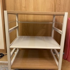 【美品】キャスター付き収納ワゴン✭プリンター、テレビ台、本棚