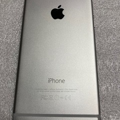 iphone6 au シルバー 16GBの画像