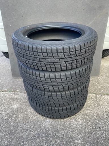 1229-2)工賃込み！155/65R14ヨコハマスタッドレス中古4本セット！アイスガードIG30