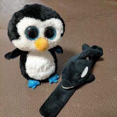 ペンギン&シャチぬいぐるみ