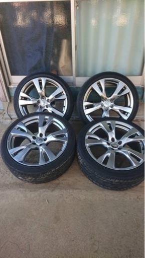 y51 フーガ　OP純正ホイール　20インチ　インフィニティーエンブレム