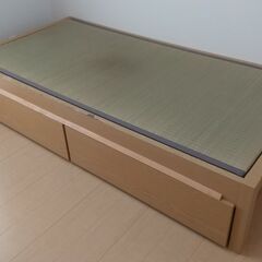収納がある畳ベッドです