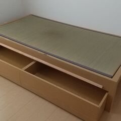 収納がある畳ベッドですの画像