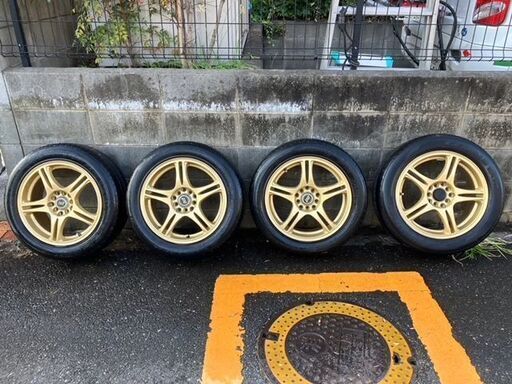 ステップワゴンRF3で使用していました。RAYS　UNITED　ARROWS　１６インチ　ホイール４本セット