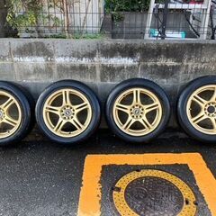 レイズ　ユナイテッドアローズ　s-07　14インチ アルミホイール2本セット② レイズ ユナイテッドアローズ s-07 14インチ アルミホイール2本