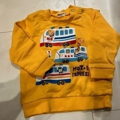 ミキハウス　Hot-B トレーナー　サイズ90 男の子の画像
