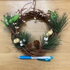 正月リース　クリスマスにもの画像