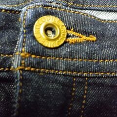 CROCODILEデニムスキニージーンズ　レディースＭサイズの画像