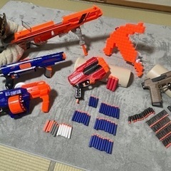 ナーフセット　玉無し　即購入おけ Amazon.co.jp: Pokiiulk 1000個 弾丸詰め替えダーツ Nerf N