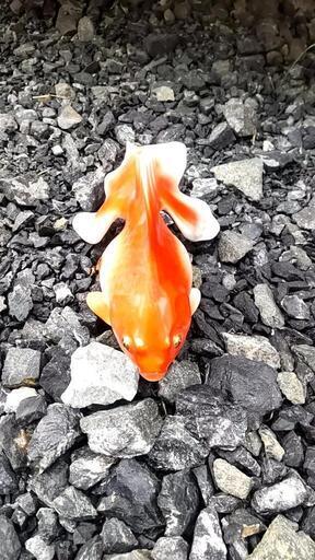 ノリタケ金魚二つで。