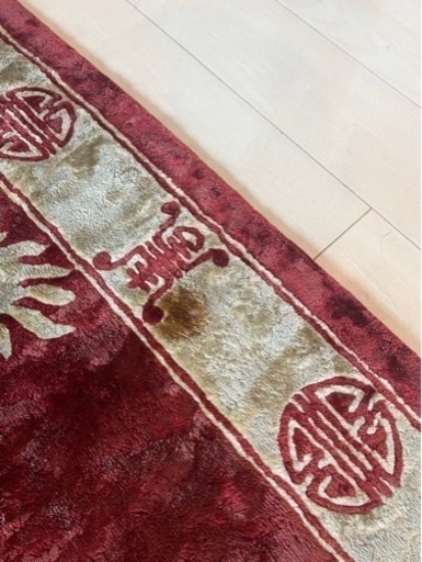 【値下げしました！！】アンティーク　絨毯  Antique rug mat