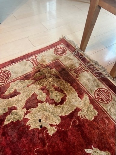 【値下げしました！！】アンティーク　絨毯  Antique rug mat