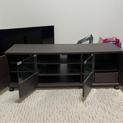 ニトリ　テレビ台　ローボード　120 ブラウンの画像