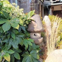 石灯篭や庭石ゆずります❗️の画像