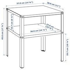 IKEA サイドテーブルの画像