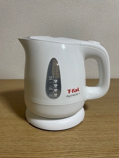 【最終値下げ】T-fal 電気ケトルアプレシアプラス　ホワイト