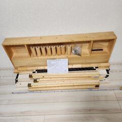 ダブルベッド　マットレス付きの画像