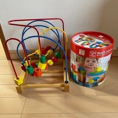 ✨知育玩具✨ルーピング　つみき　2点セットの画像