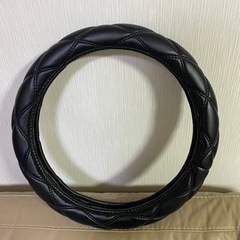 ハンドルカバー　黒　ハイエースに付いていました。