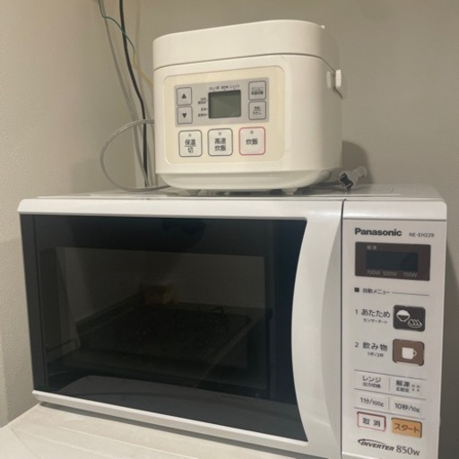 Panasonic 電子レンジ NE-EH229 （炊飯器付き）