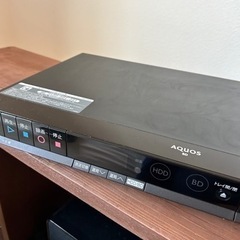 SHARP Blu-rayレコーダーの画像