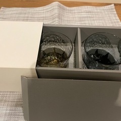 新品　ディンプルグラス　2個セット　スガハラ　スガハラガラス　グラス　sghrの画像