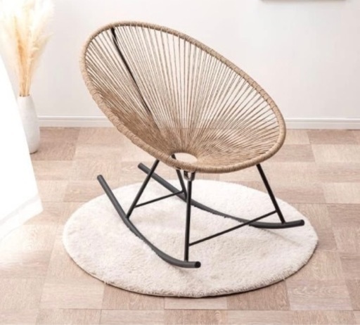 ロッキングチェア　屋内　屋外　兼用　美品