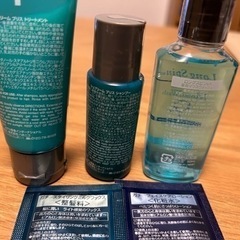 ホテル阪急インターナショナルでもらったメンズ化粧品の画像