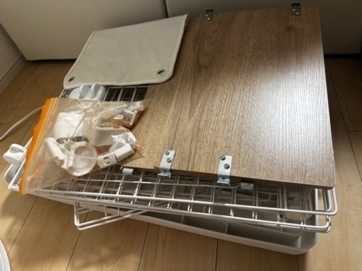 アイリスオーヤマ 猫 ケージ キャット ケージ ミニ 2段 ハンモック付き マットホワイト 幅69×高115cm