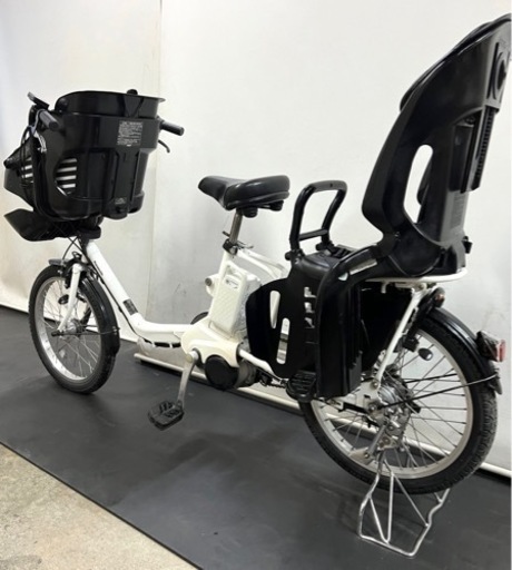 1都4県全域送料無料　業界最長12ヶ月保証　電動自転車　パナソニック　ギュットミニ　新型　20インチ 12ah パワフル　白