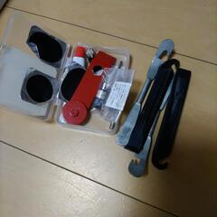 取引中　自転車修理用ツール