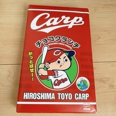 お菓子　広島カープ　クランチチョコ　チョコレートの画像