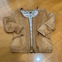 ルージュビフ　羊革　ジャケット　Sサイズ