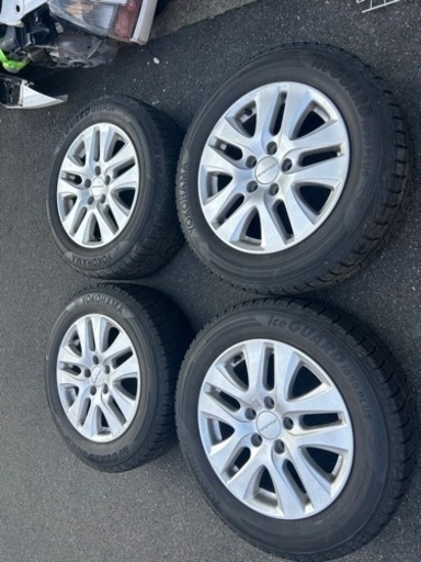 215/60R16 冬4本セット スタッドレス 215/60-16 215-60-16 インチアルミホイール Moduro 引き取り限定