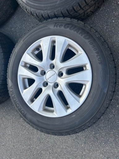 215/60R16 冬4本セット スタッドレス 215/60-16 215-60-16 インチアルミホイール Moduro 引き取り限
