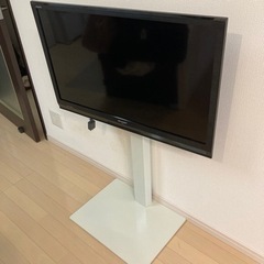 壁寄せテレビ台・SHARP AQUOS32型 ・クロームキャスト...