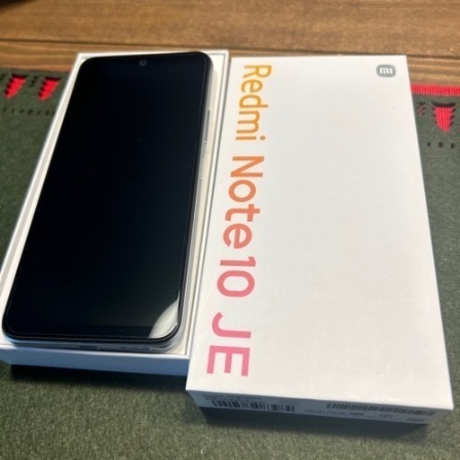 大晦日特別値下げ‼️新古品Android 携帯　Redmi Note10 JEクロームシルバー❤️