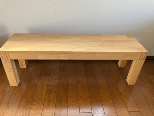 ベンチ　IKEA イケア　NORDBYノールドビー　木製ベンチ