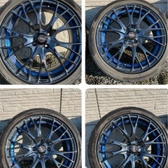 Weds Sport ウェッズスポーツ SA20R 17×7J＋50 4穴215/40R17 ヨコハマ S.driveトヨタiQ等　ホイールタイヤセット