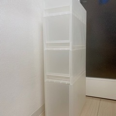 無印良品ポリプロピレンストッカー4段