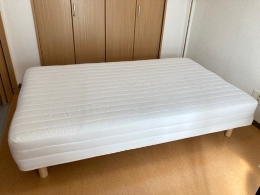 無印良品 脚付マットレス 高密度ポケットコイル セミダブル