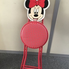 ミニーちゃん折り畳み椅子の画像