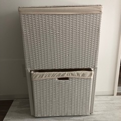 ランドリーボックス 2段タイプの画像