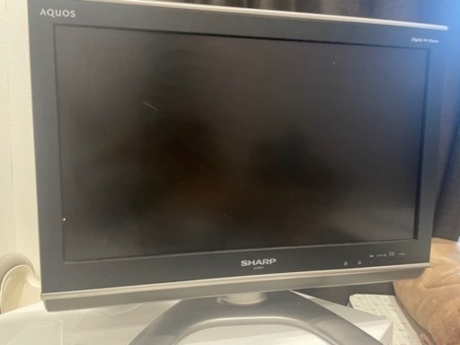 【募集中】シャープ20V型液晶テレビ
