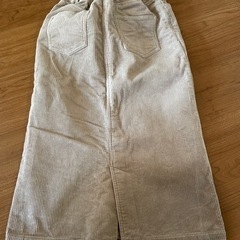 レディースSサイズ、コーデュロイスカートの画像