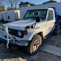 希少車　ランクル75シングルキャブ　実走行300㎞